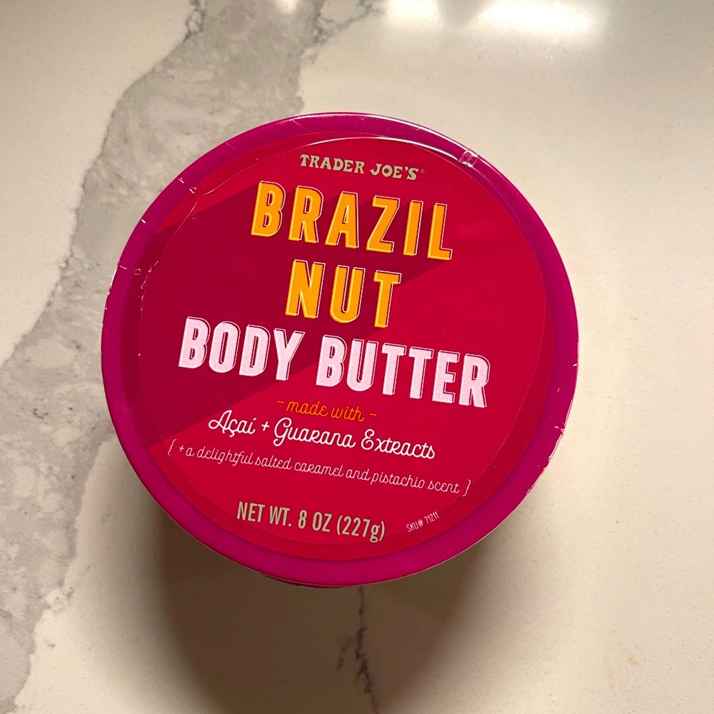 *FREE SHIP* Trader Joe’s Brazil Nut Body Butter Sol de Janeiro BumBum Cream Dupe